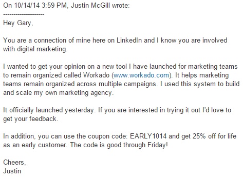 LinkedIn-Launch-Message