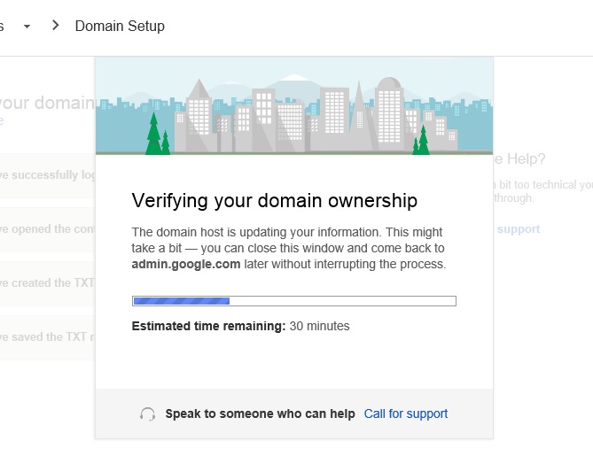 domain verificiation